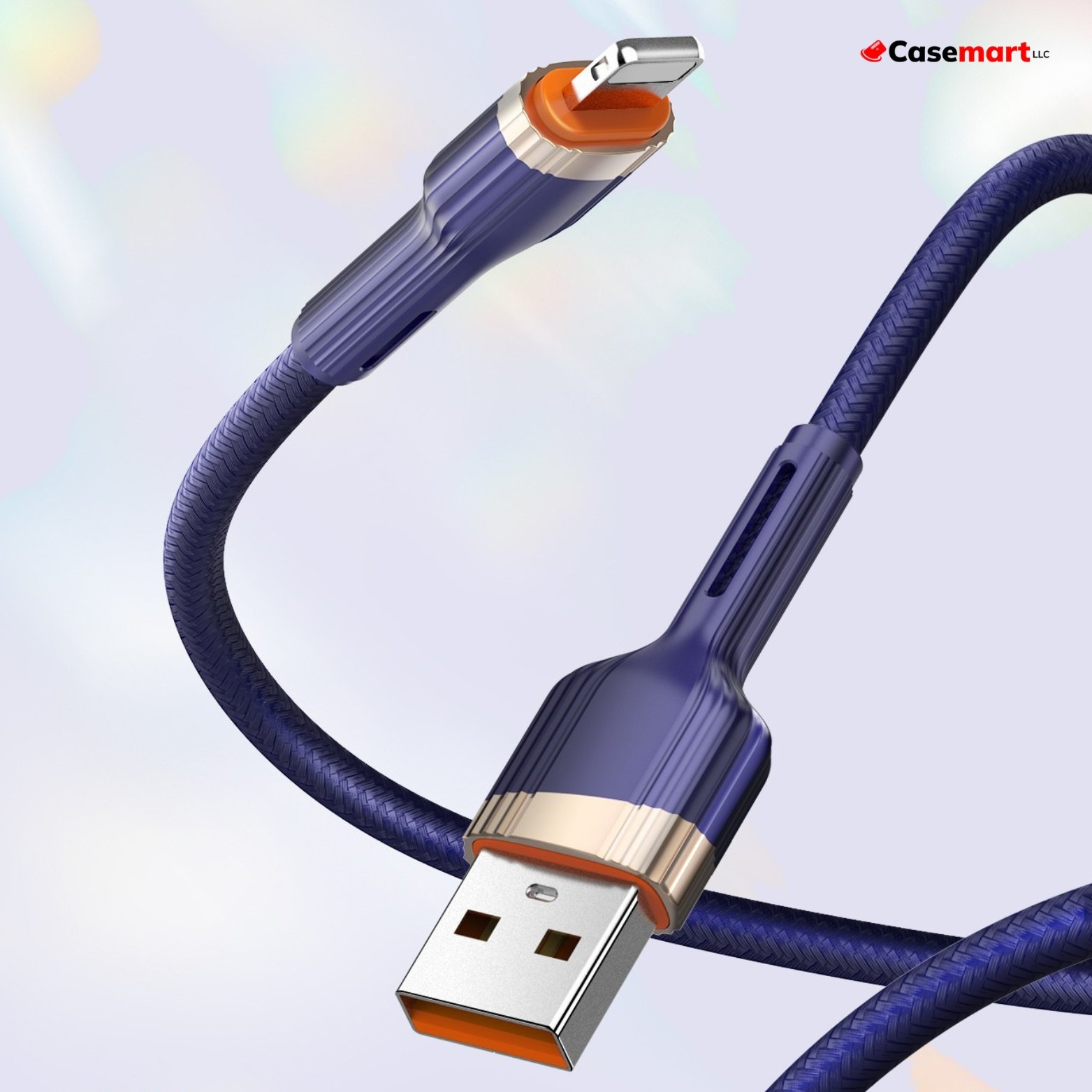 65W 3-in-1 Multi Charging Cable USB-A to Micro Lightning Type-C 1M - Image 3