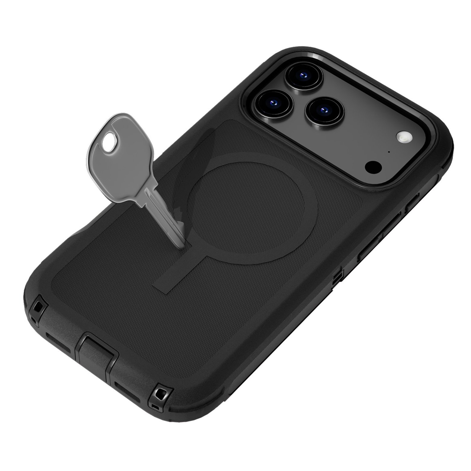 (Adventure) iPhone 17 Pro Heavy Duty MagSafe Case – Black - Image 2