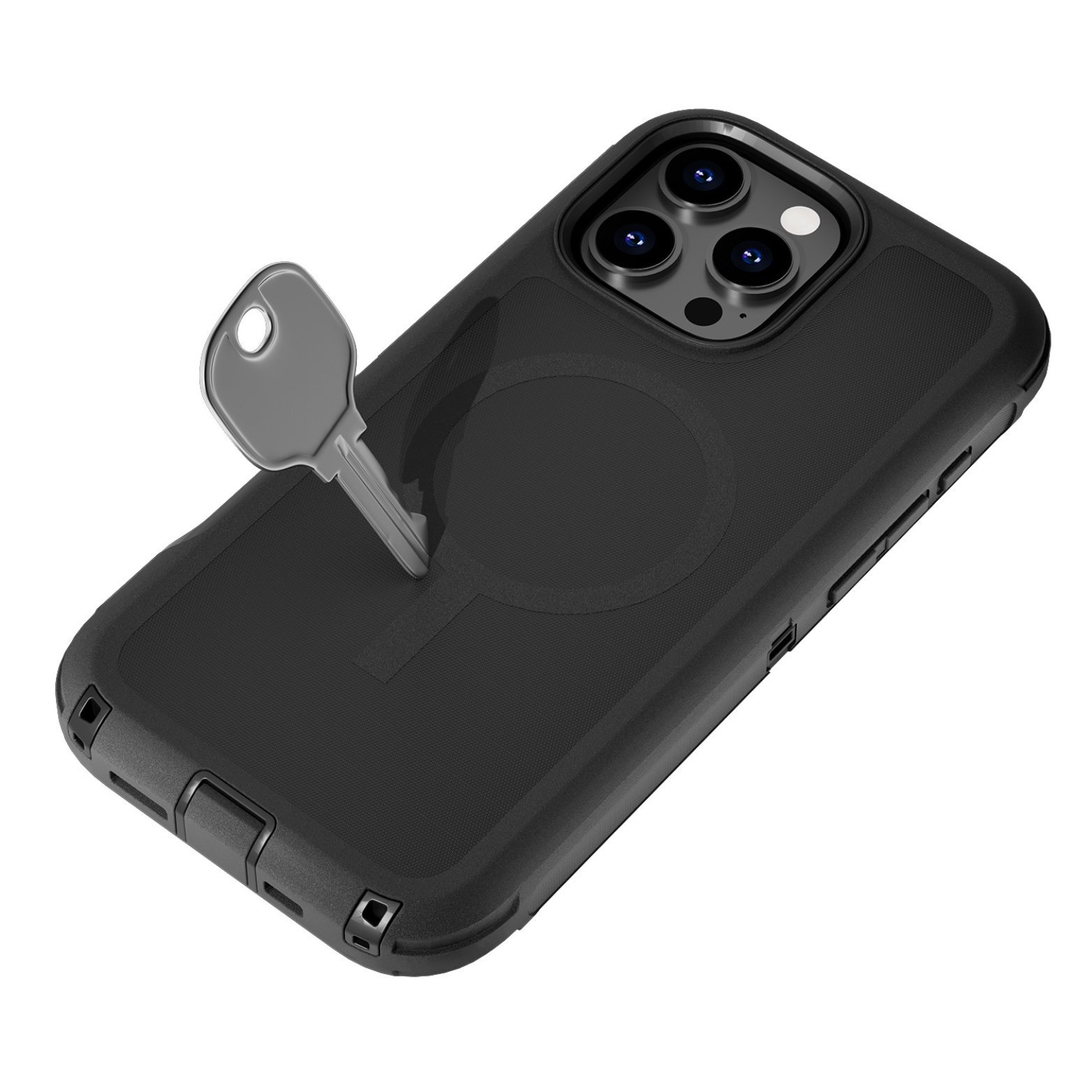 (Adventure) iPhone 13 Pro Heavy Duty MagSafe Case – Black - Image 3