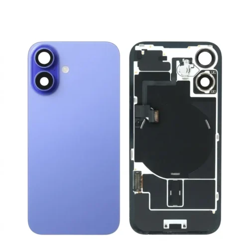 Back Glass with Wireless NFC and MagSafe  for iPhone 16plus – Ultra Marine Premium