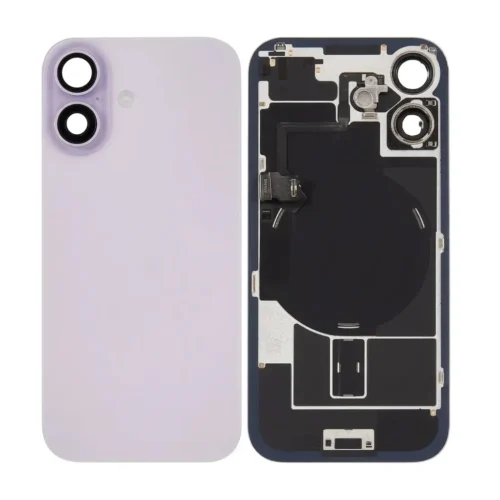 Back Glass with Wireless NFC and MagSafe for iPhone 17 Lavender Premium