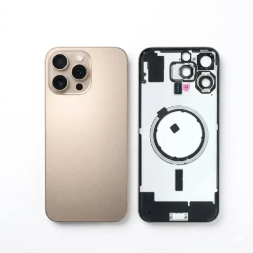 Back Glass with Wireless MagSafe  for iPhone 16pro – Desart titanium