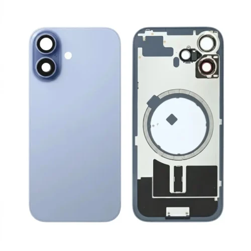 Back Glass with Wireless and MagSafe for iPhone-17-SKY BLUE