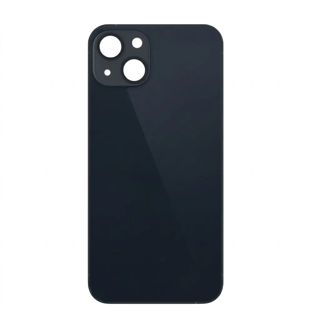 iPhone 13 Back Glass Bigger Camera Hole – Midnight Black
