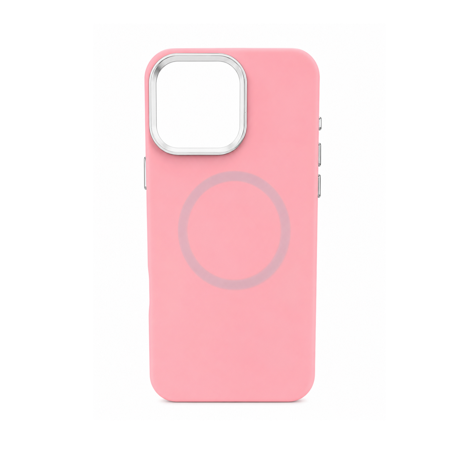 iPhone 16 Pro Max Silicone MagSafe Case - Blush Pink