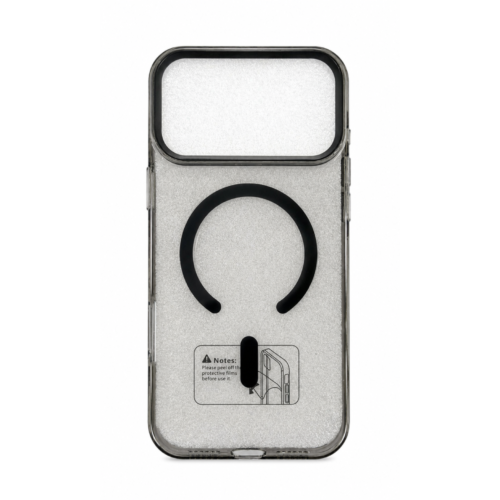 iPhone 17 Pro Max MagSafe Protective Case-Transparent Gray