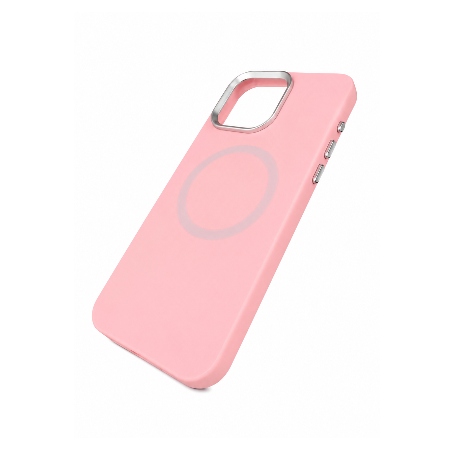 iPhone 16 Pro Max Silicone MagSafe Case - Blush Pink - Image 2