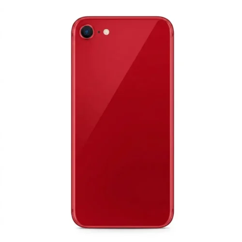 iPhone 7/SE 2020 Back Glass Bigger Camera Hole – Red