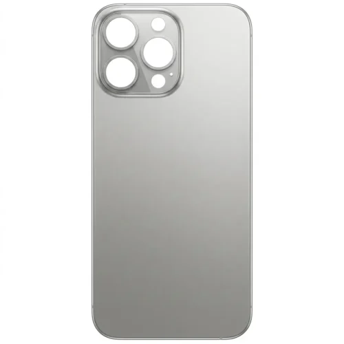 iPhone 15 pro max Back Glass Bigger Camera Hole – Titanium