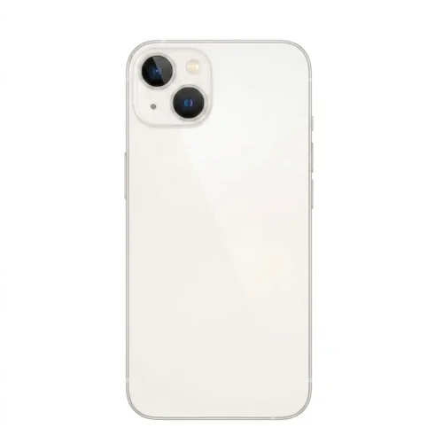 iPhone13 Mini Back Glass Bigger Camera Hole –Starlight White