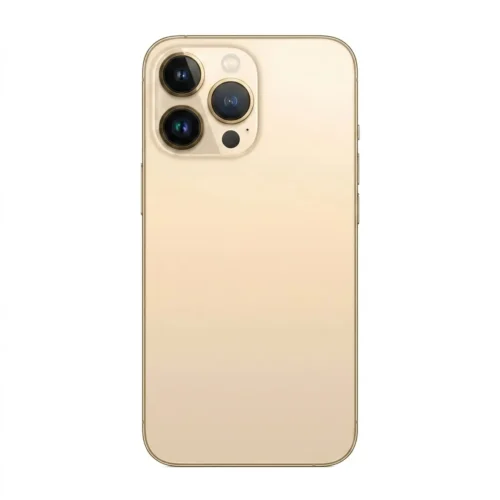 iPhone 13 Pro Max Back Glass Bigger Camera Hole With 3mm Sticker – Gold