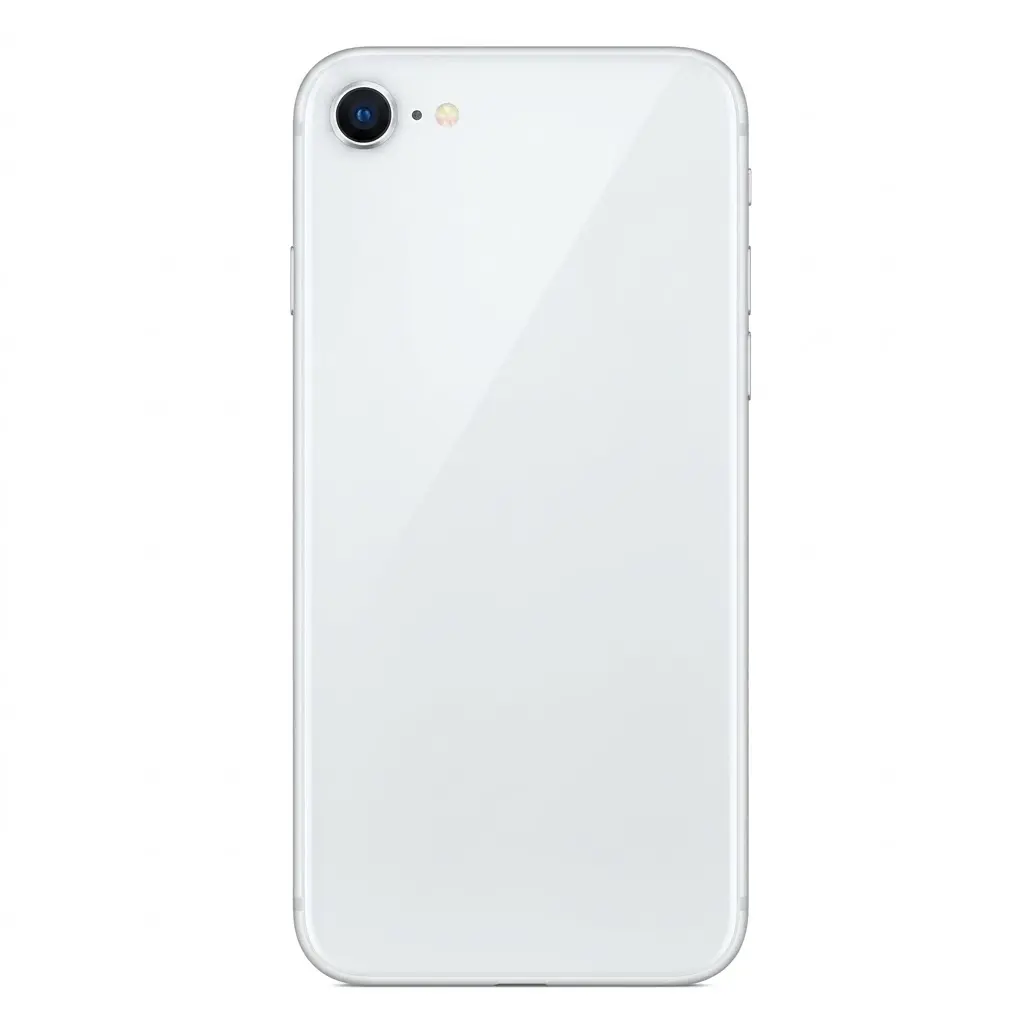 iPhone 8 Back Glass Bigger Camera Hole – Silver