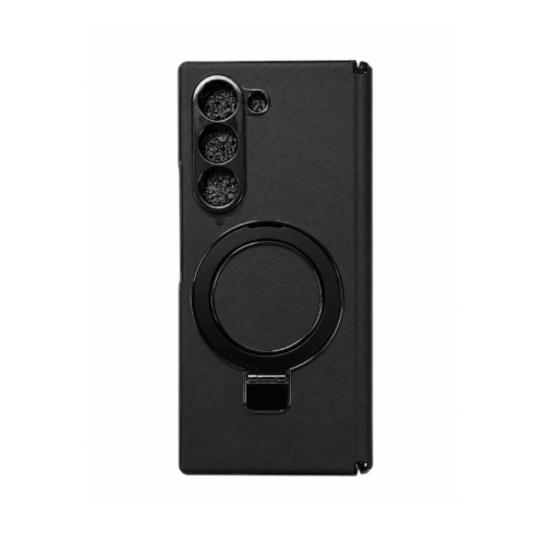 Samsung Galaxy Z Fold 6 Magnetic Ring Stand Case – Black