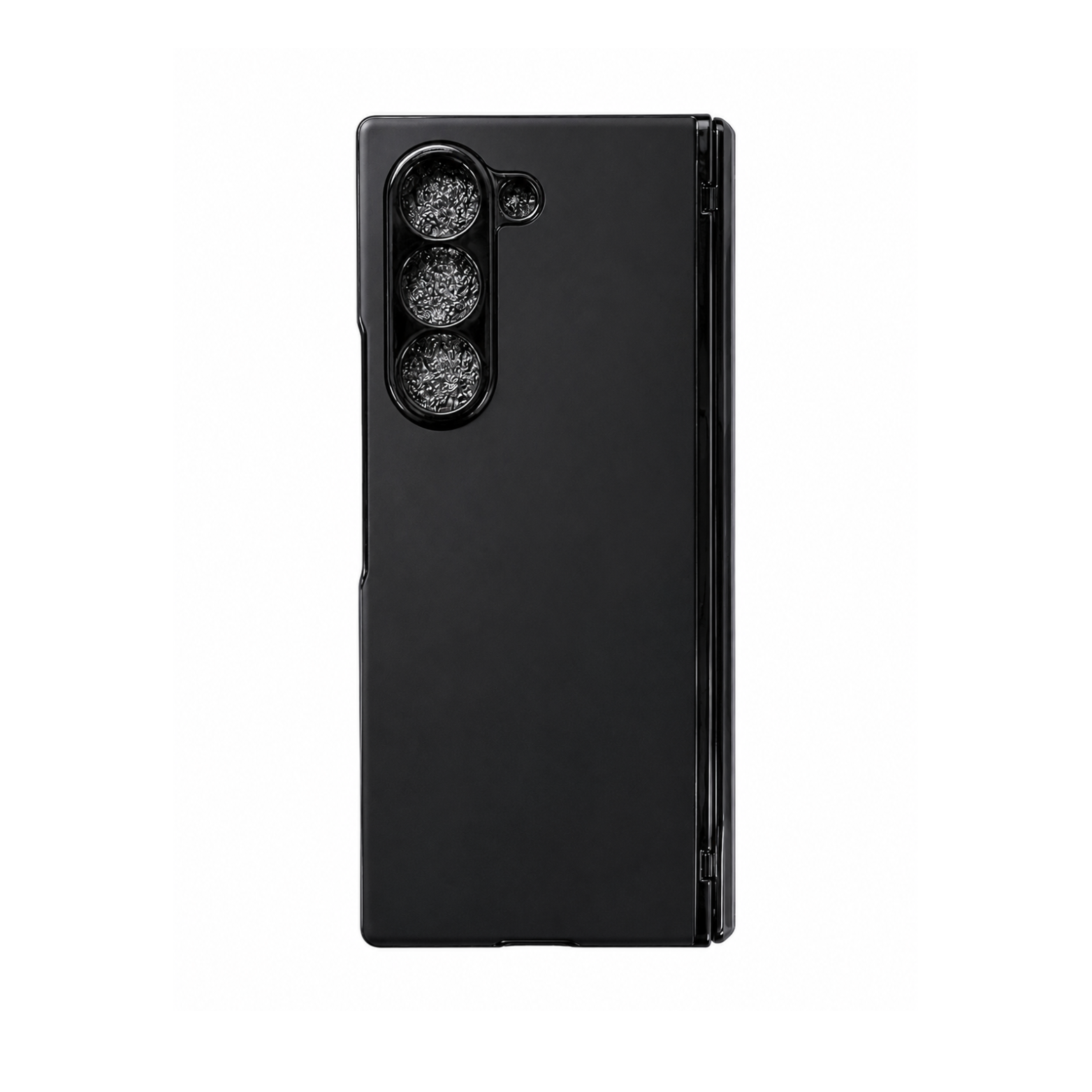 Samsung Galaxy Z Fold 7 Luxury Electroplated Case - Black