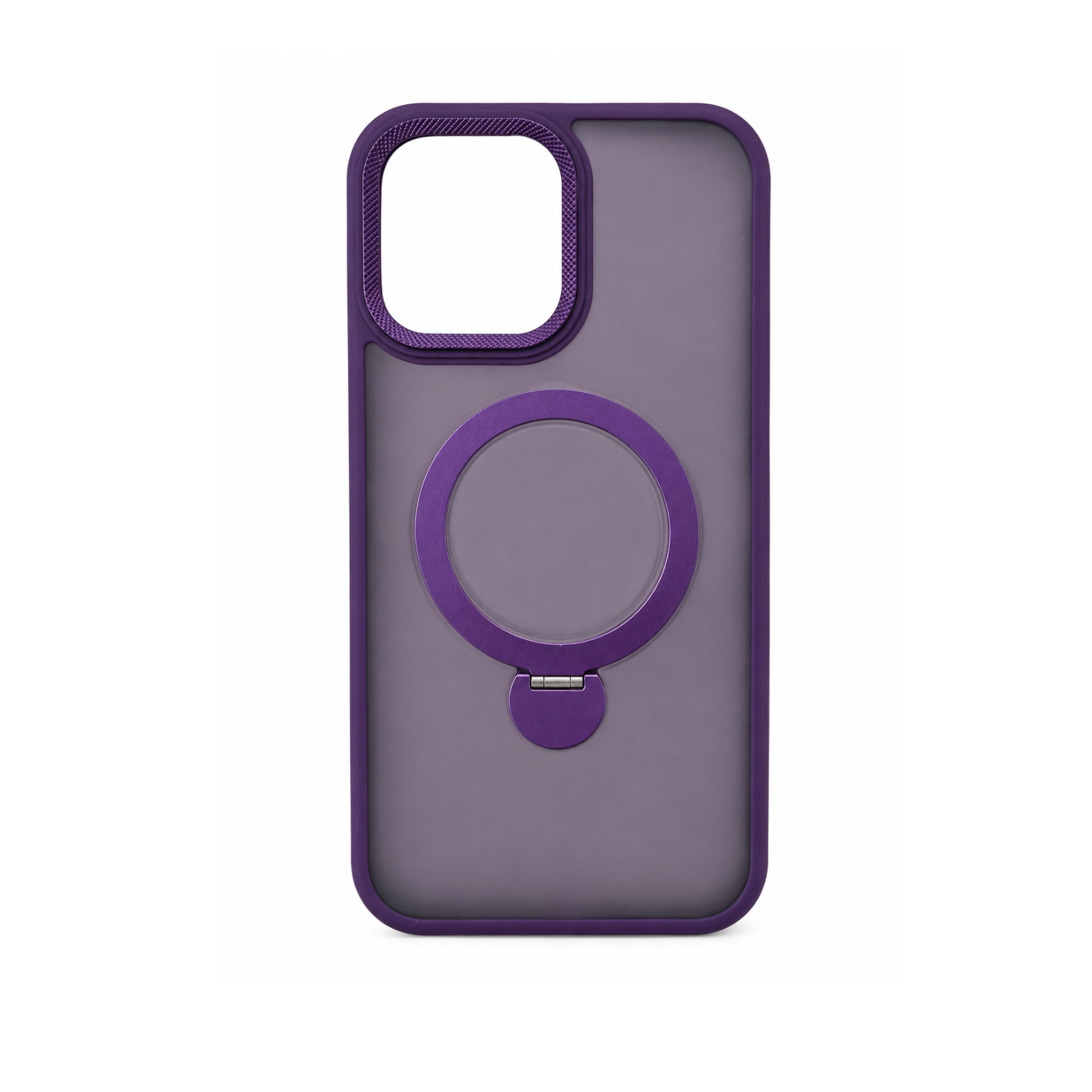 iPhone 14 Pro MagSafe Ring Stand Case - Purple