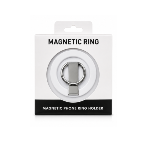 MagSafe Magnetic Phone Ring Holder – White