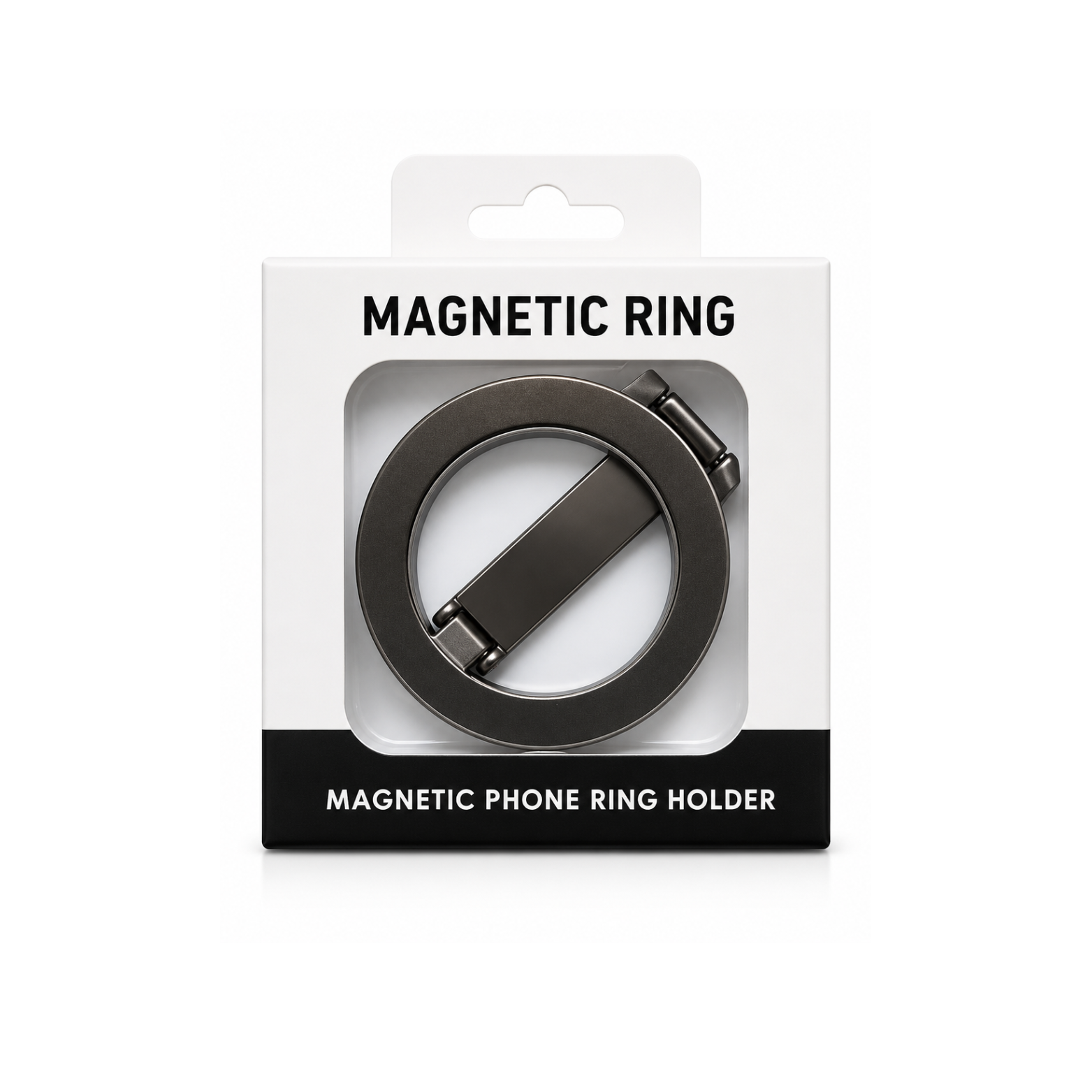 MagSafe Magnetic Ring Holder with Foldable Kickstand - Dark Titanium