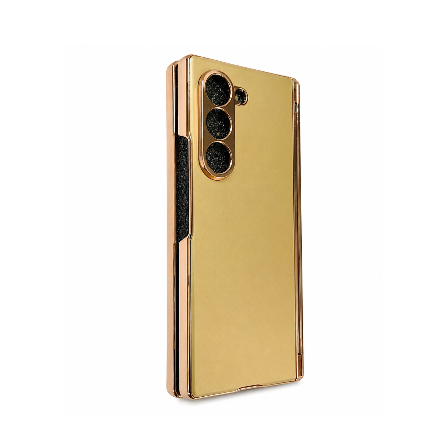 Samsung Galaxy Z Fold 6 Luxury Electroplated Case - Gold - Image 3