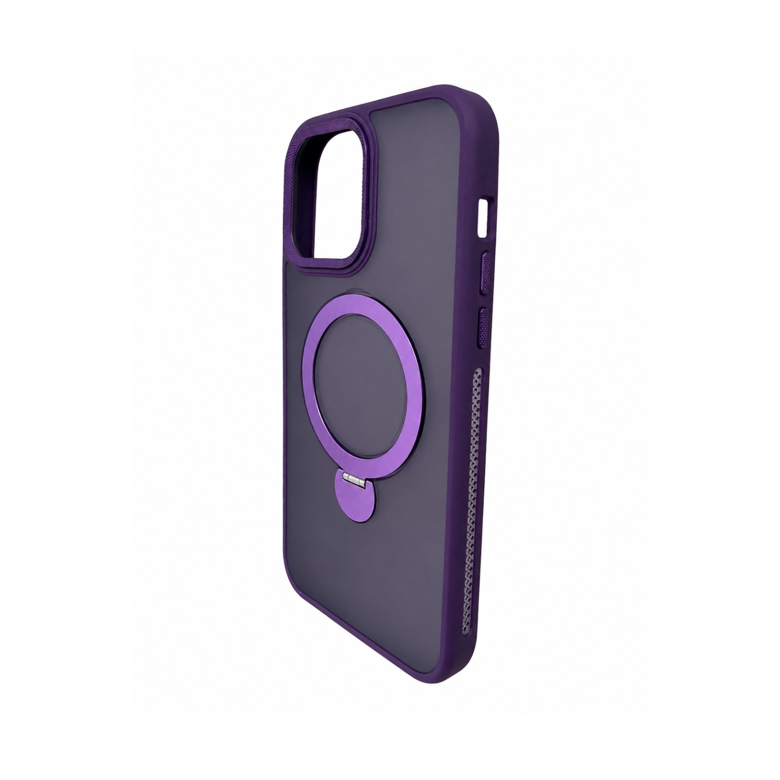 iPhone 14 Pro MagSafe Ring Stand Case - Purple - Image 2
