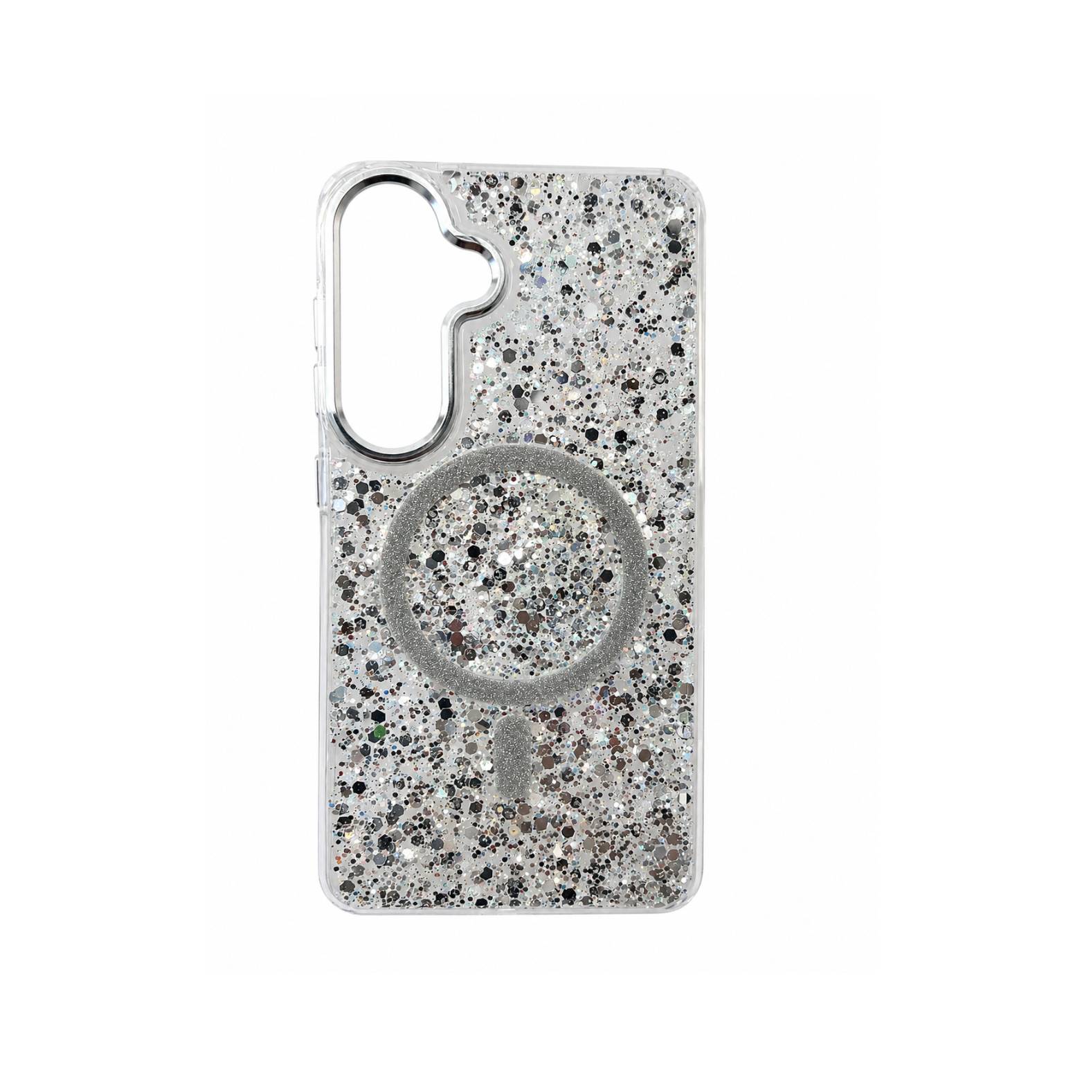Samsung Galaxy S26 Plus Glitter MagSafe Case - Silver