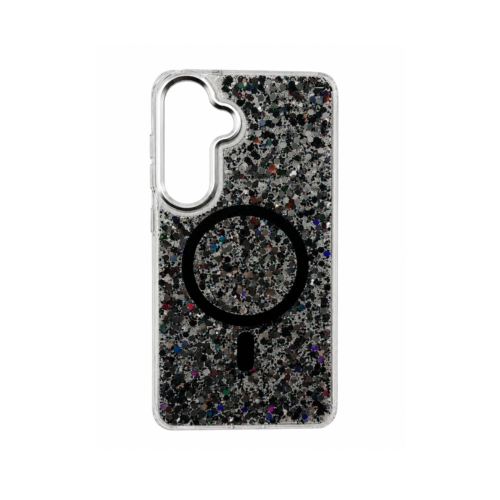 Samsung Galaxy S26 Plus Glitter MagSafe Case – Midnight Black