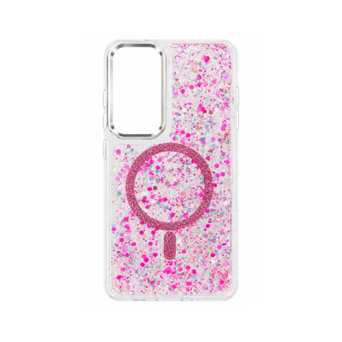 Samsung Galaxy S25 FE Glitter MagSafe Case – Pink