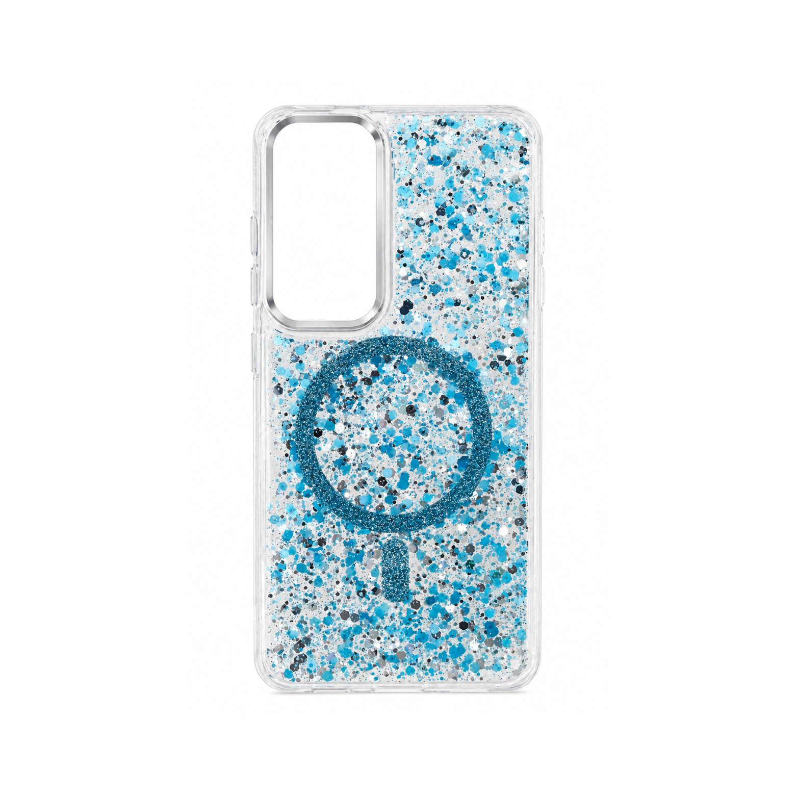 Samsung Galaxy S24 FE Glitter MagSafe Case - Arctic Blue