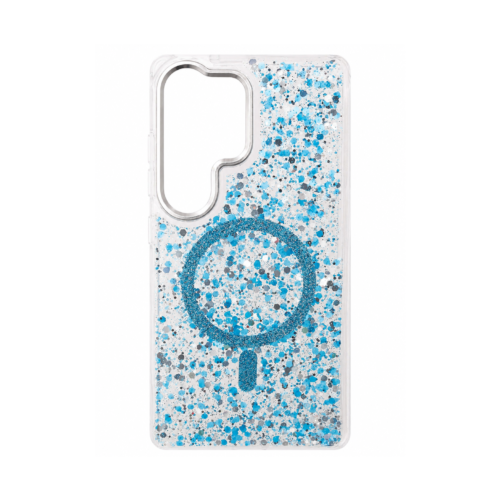 Samsung Galaxy S24 Ultra Glitter MagSafe Case – Arctic Blue