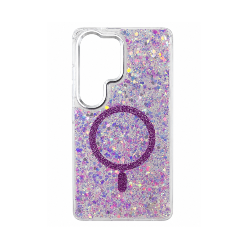 Samsung Galaxy S24 Ultra Glitter MagSafe Case – Lavender Purple