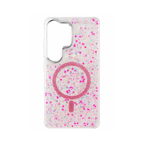 Samsung Galaxy S24 Ultra Glitter MagSafe Case – Pink