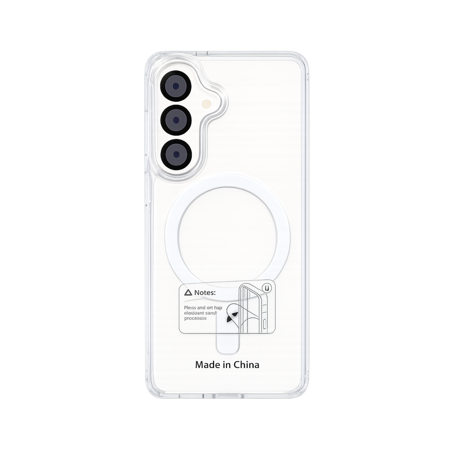 Samsung Galaxy S26 Clear MagSafe Case- Transparent