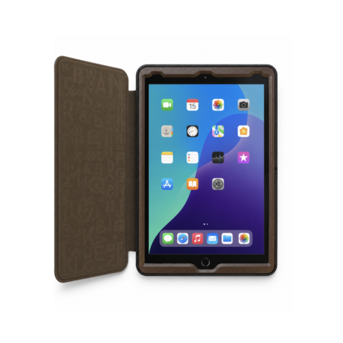 iPad A16 11th Gen 11 Inch (2025) / 10th Gen 10.9 Inch (2022) Case with Apple Pencil Holder, Magnetic Stand, Auto Wake/Sleep, Multiple Viewing Angles- Mocha Brown