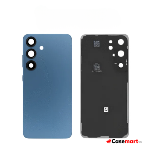 Back Glass with Camera Lens and Adhesive for Samsung Galaxy S24 (Blue)