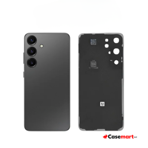 Back Glass with Camera Lens and Adhesive for Samsung Galaxy S23 (Graphite)