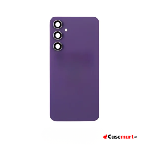 Back Glass with Camera Lens and Adhesive for Samsung Galaxy S23 FE Purple