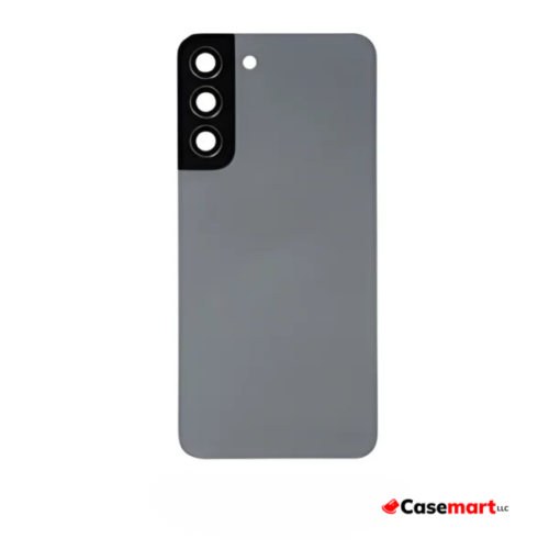 Back Glass with Camera Lens and Adhesive for Samsung Galaxy S22 Plus Graphite