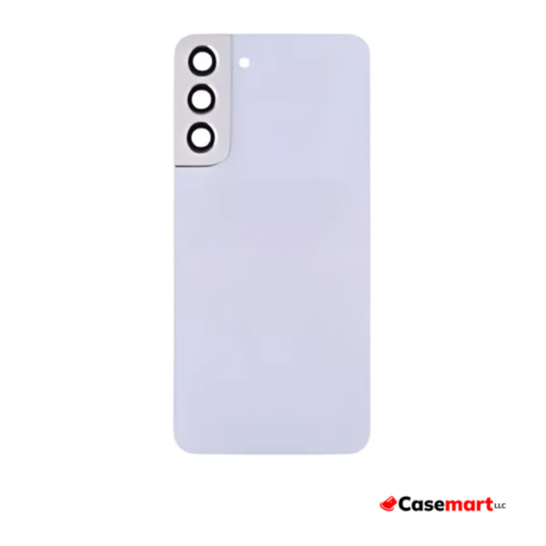 Back Glass with Camera Lens and Adhesive for Samsung Galaxy S22 Plus Violet