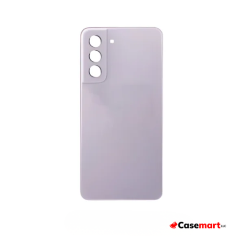 Back Glass with Camera Lens and Adhesive for Samsung Galaxy S21 FE Lavender