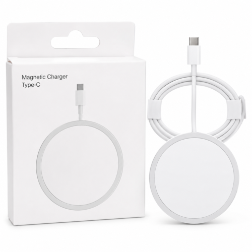 TWS Magnetic Wireless MagSafe Charger – USB-C Fast Charging Pad